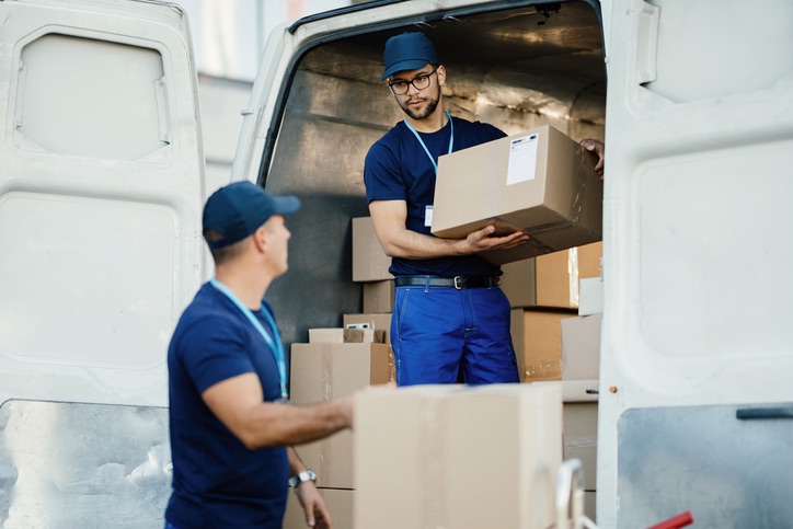 Loading the van